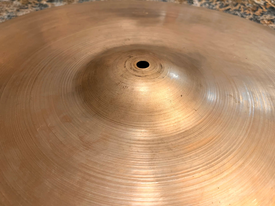 Vintage Zildjian 1940s TRANS STAMP THIN 22” Crash Ride 2422 g Amazing! Glorious Crash! Hand Hammered