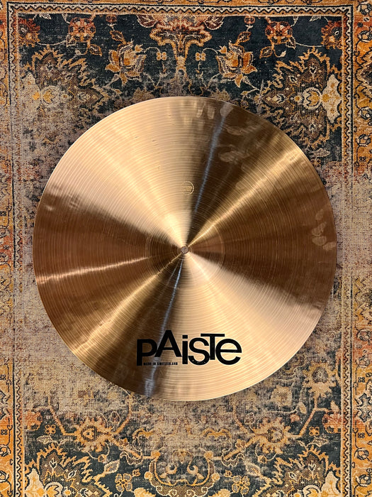 Glorious Smooth FULL Paiste PROTOTYPE 602 Masters 20” CRASH 1879 g IMMACULATE