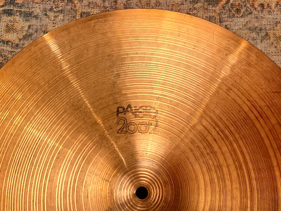 BONHAM Vintage Paiste 2002 Ride 18” 1608 g CLASSIC TONE Discontinued! VERY RARE