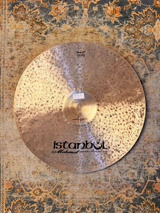 ULTRA DARK Istanbul Mehmet Sahra Crash 18” 1416 g MINT Incredible K Killer! Great Controlled Dry Ride
