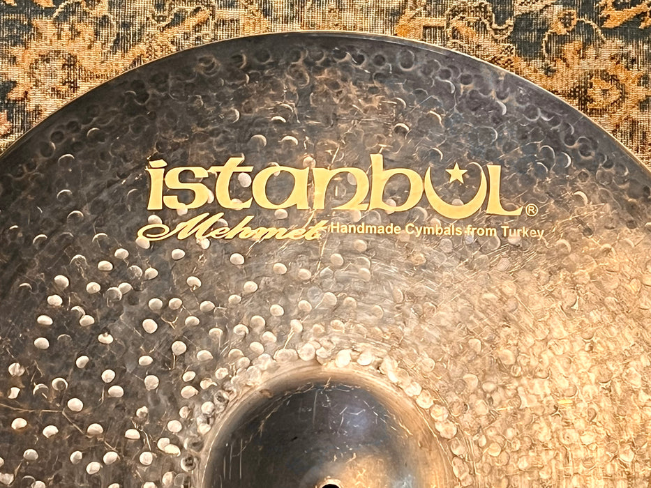 RARE DARK Istanbul Mehmet 61st Anniversary Ride 22" 2182 g Raw Dry Crashable! Versatile! Immaculate