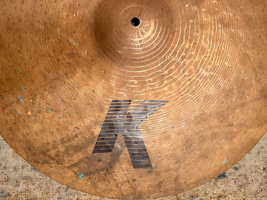 Zildjian ORIGINAL K Custom SPECIAL DRY Ride 21” Fantastic DRY Stick Attack + Sizzle AGED! 2445 g