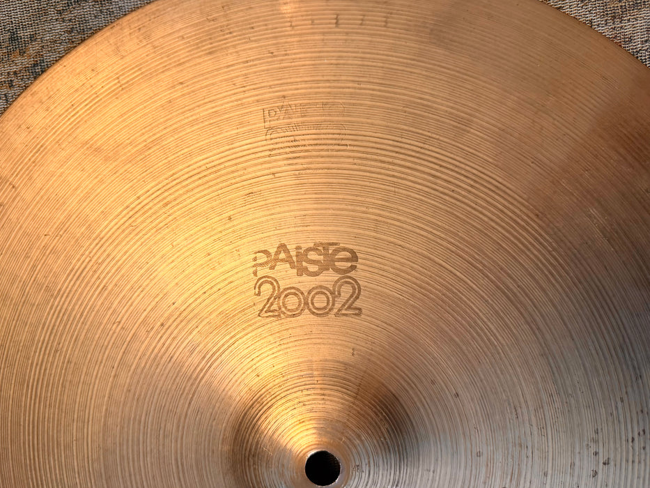 BONHAM Vintage Paiste 2002 Ride 18” Iconic BLACK LABEL 1582 g CLASSIC TONE Discontinued! VERY RARE