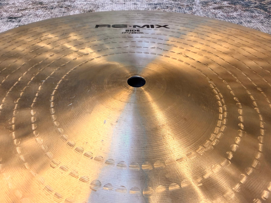 RARE DEBUT YEAR Zildjian ORIGINAL REMIX Ride 17” K - Like But Lathed! NOT The Breakbeat! 1814 g