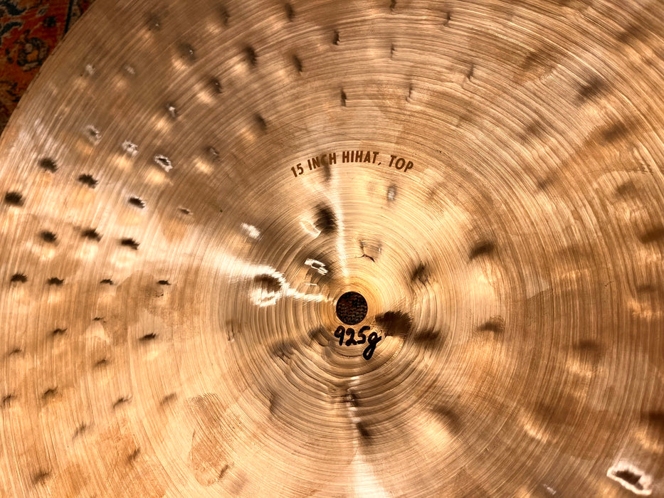 Meinl BYZANCE FOUNDRY RESERVE 15” Hihats DARK Complex Low! 925 1300 g SUPER CLEAN!