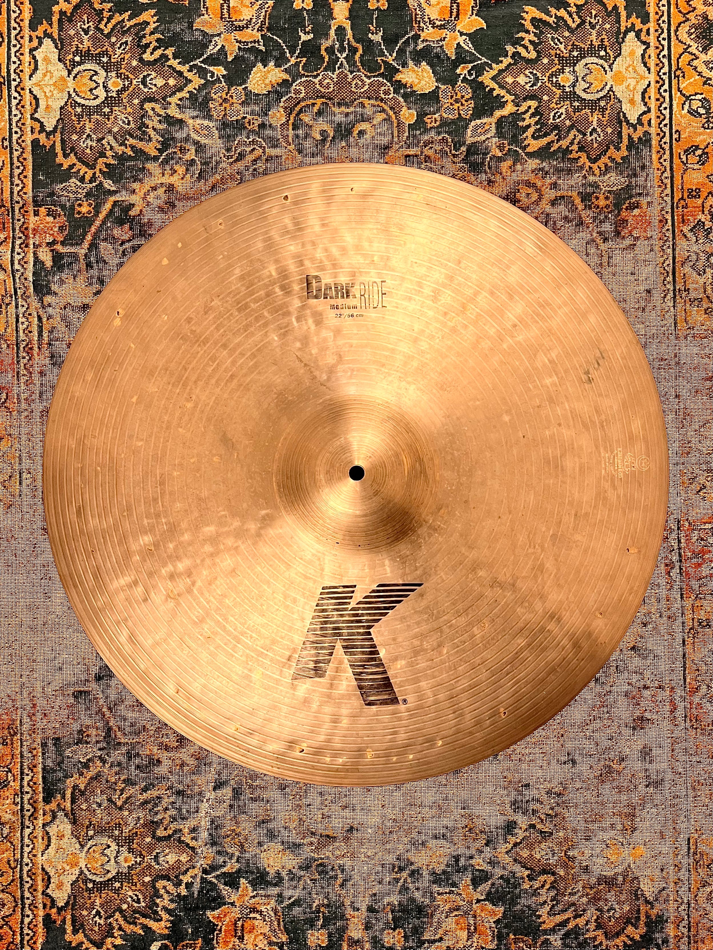 Zildjian K DARK MEDIUM Ride 22” 2938 g Very Smooth and Sweet