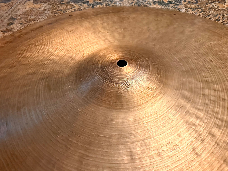 Vintage Zildjian ISTANBUL K 22” Ride Crash Sizzle at 2564 g Perfect ELIXIR of DRY COMPLEX & Crashable!