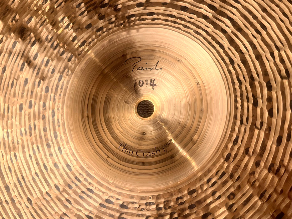 Paiste TRADITIONAL Thin Crash 17” 1075 g PERFECT! Dark Warm Complex! DON’T PAY $550!