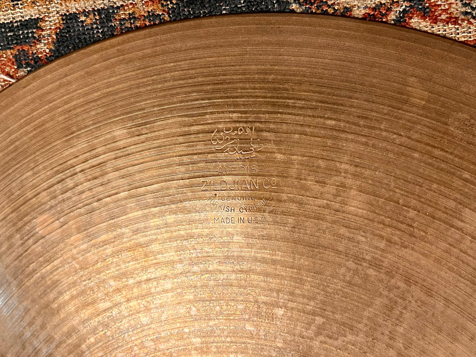 PAPER THIN 1950s Vintage Zildjian 14” Hihats 784 820 g LIGHT WHISPY! COMPLEX! Responsive