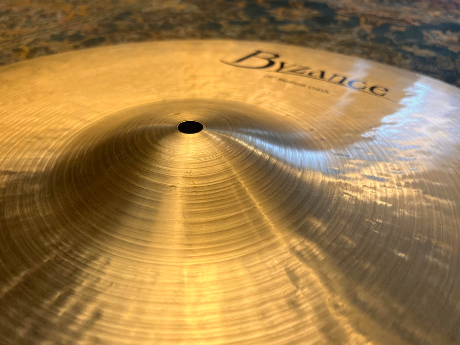 Glorious Warm Dark Meinl BYZANCE Medium Crash 20” 1913 g CLEAN Don’t Pay $460!