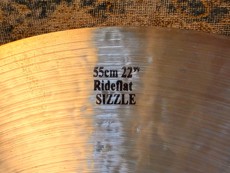 ISTANBUL Mehmet HORACIO EL NEGRO FLAT RIDE 22” Sizzle Immaculate! 2522 g Stunning! Controlled! Ultra Mellow!