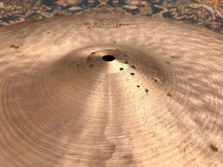 EARLIER Zildjian K CONSTANTINOPLE 22” MEDIUM THIN HIGH 2454 g Glowing Warm Smoky CRASHABLE