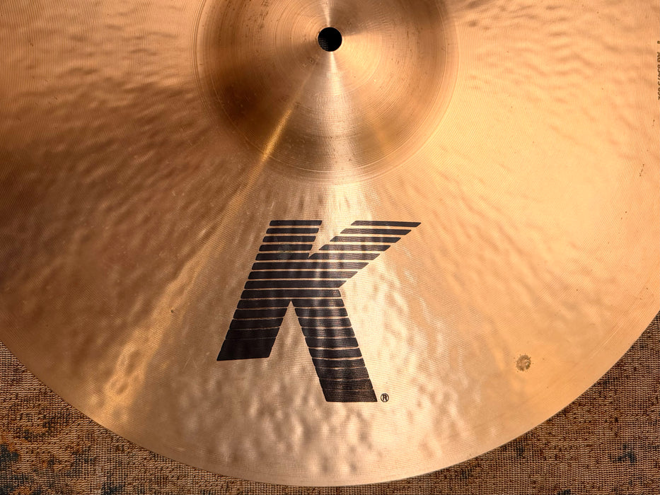 Zildjian K 20” CRASH RIDE GREAT Sounding THIN ONE At ONLY 2012 g Versatile! Dont Pay $509 For A Guess!