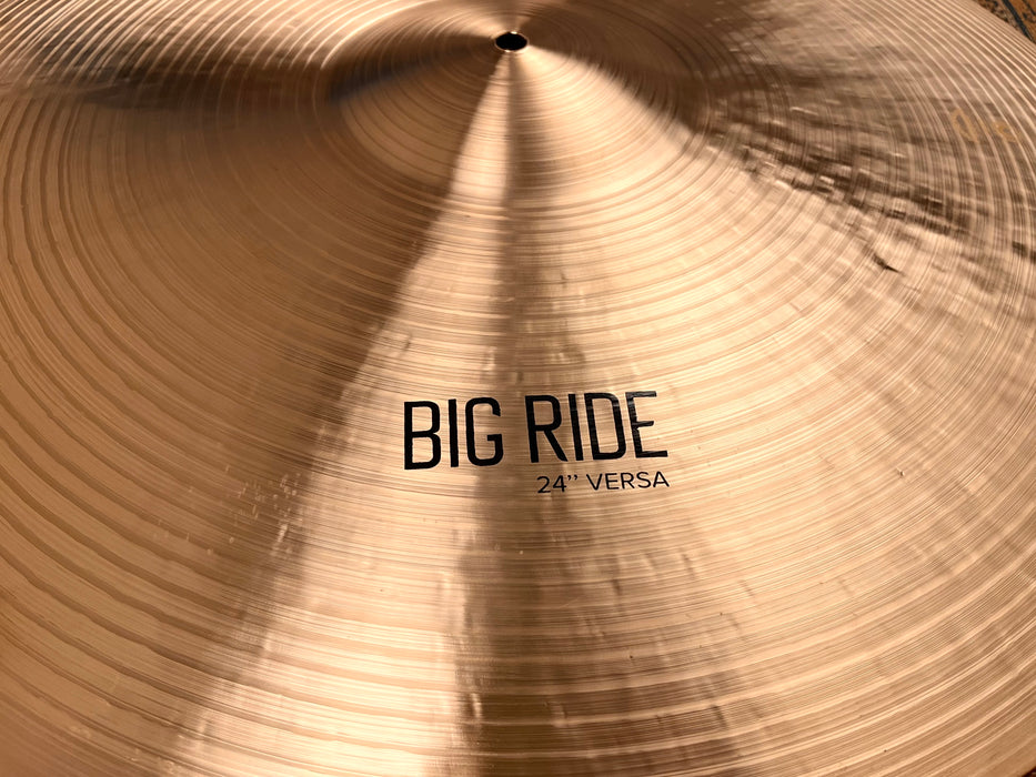 VERSATILE ISTANBUL Mehmet 24” Big Ride 3486 g IMMACULATE Crash Ride DARK! Glorious