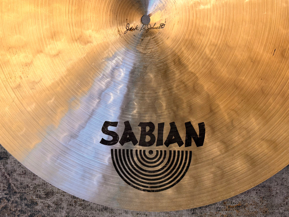 Sabian HHX VAULT JACK DEJOHNETTE 3-POINT 21” Ride EARLIER VERSION Controlled 2400 g