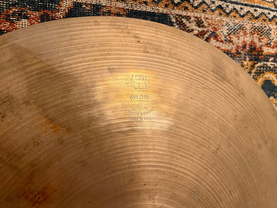 1960s Vintage Zildjian 14” Hihats 816 898 g RINGO Light Whipsy Classic 60s TONE! Complex!