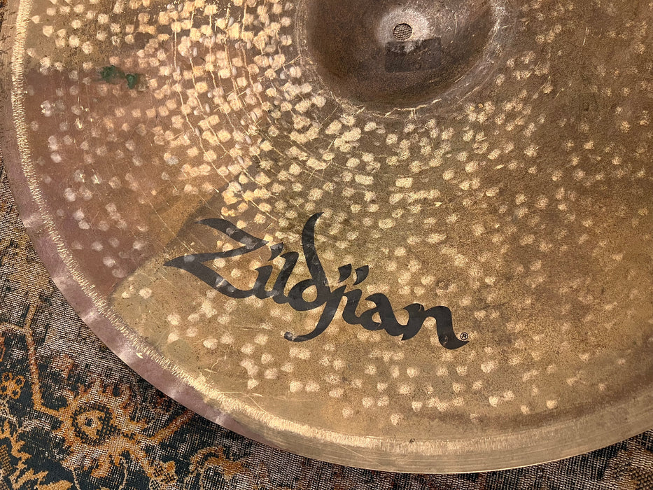 Rare DISCONTINUED Zildjian K Custom LEFT SIDE Ride SIZZLE 22” 2788 g CLEAN