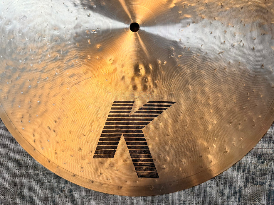 RARE Zildjian K CUSTOM Flat Ride 18” TIGHT FOCUSED CONTROLLED! Very Defined! 1710 g