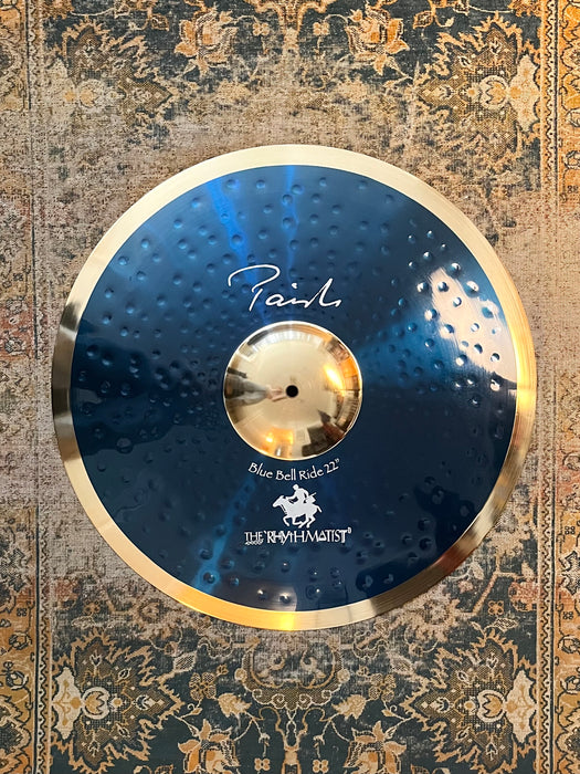 Paiste Signature STEWART COPELAND BLUE BELL Ride 22” The Rhythmatist! 3514 g CLEAN! Don’t Pay $820
