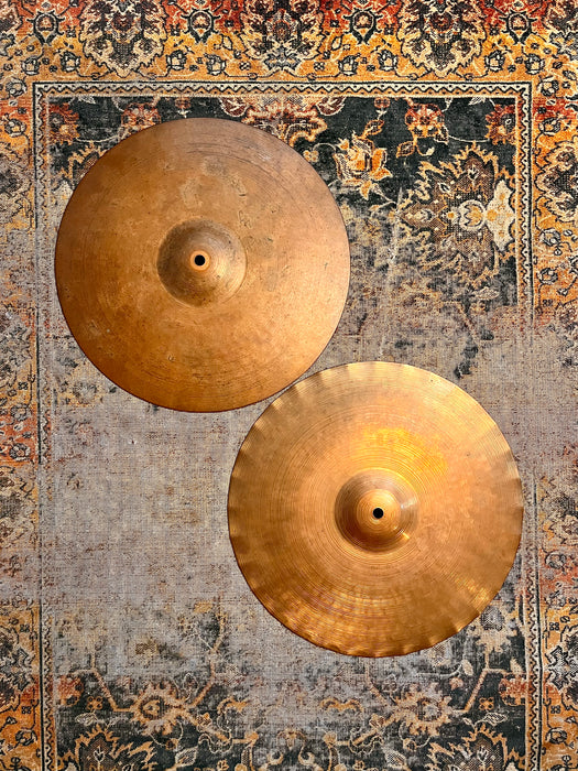 VINTAGE PAISTE 2002 SOUND EDGE Hihats 14” 1010 1004 g ICONIC! CRISP & DRY! Don’t Pay $550!