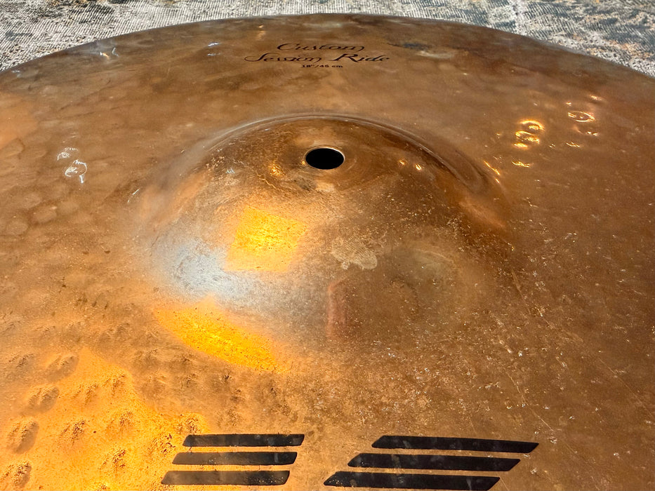 Zildjian K Custom STEVE GADD SESSION 18” Ride DISCONTINUED 2150 g Dark Dry! Great STICK
