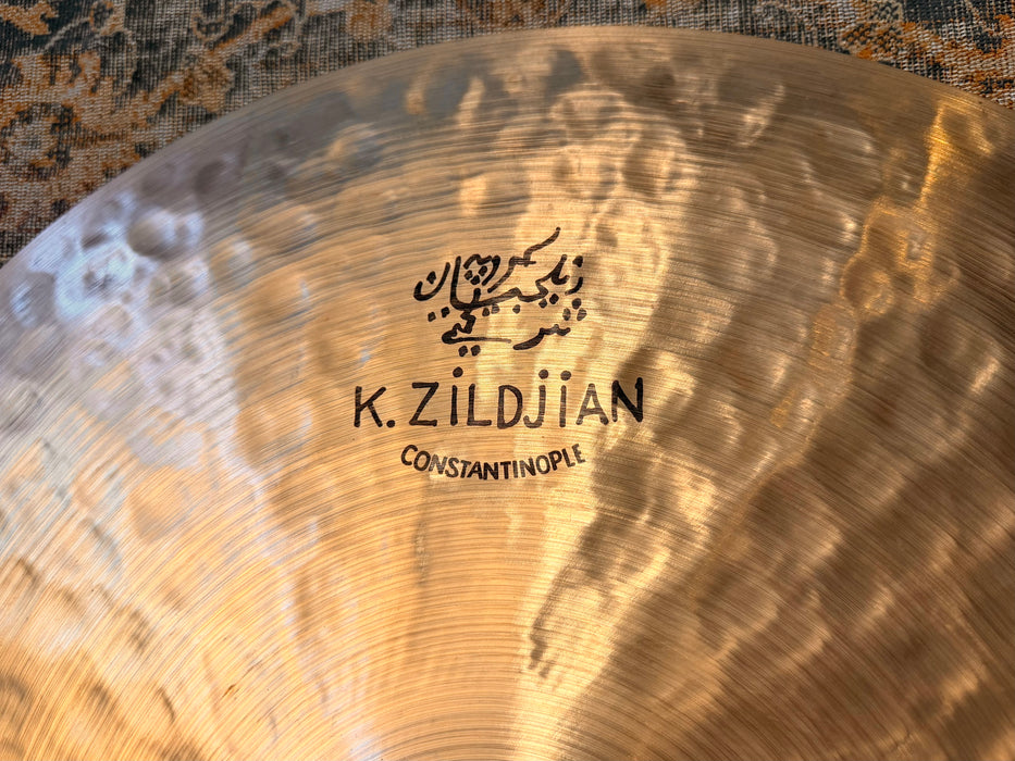 Zildjian K CONSTANTINOPLE 20” Medium Ride SUPER CLEAN! DRY Stick Definition! 2094 g Gorgeous!