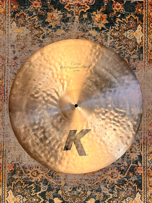 “MADE WITH BILL” Zildjian 22" BILL STEWART K Custom Dry Complex Ride II 2474 g COLLECTIBLE KILLER