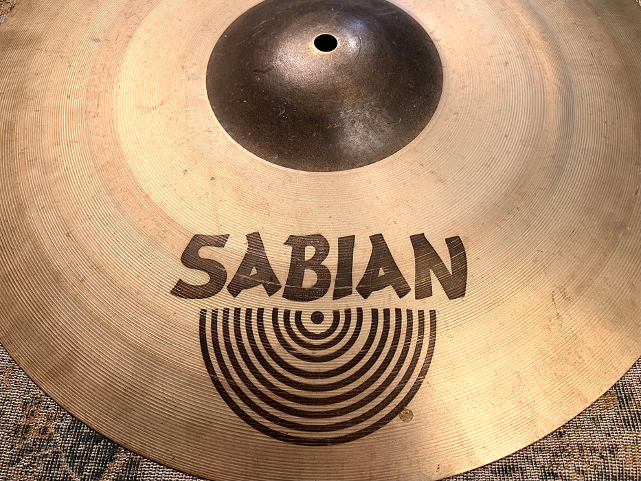 DARK Sabian Signature SATURATION Crash 18” 1414 g Raw Bell! Discontinued