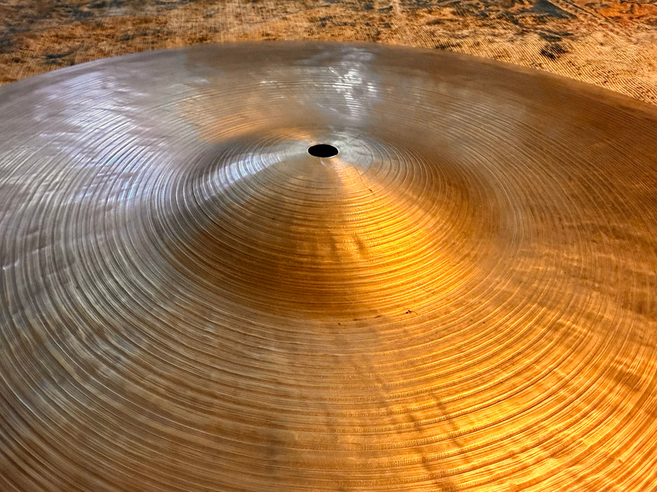 Rare Vintage ZILDJIAN ISTANBUL K 20” Ride Crash Zildjian Forged In Turkey! 2145 g Beautifully Hand Hammered
