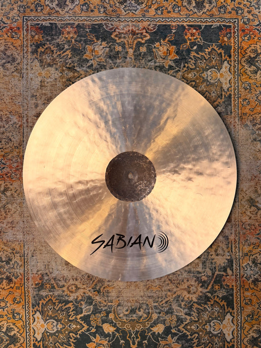 Sabian HHX 22” COMPLEX THIN RIDE ONLY 2397 g PERFECT! Amazing LIGHT DARK Crash Ride! Don’t Pay $650!