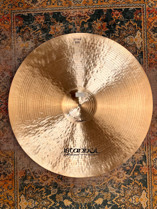 RARE HUGE ISTANBUL Mehmet Nostalgia 50s 24” Ride 2786 g IMMACULATE! ULTRA Warm Lush
