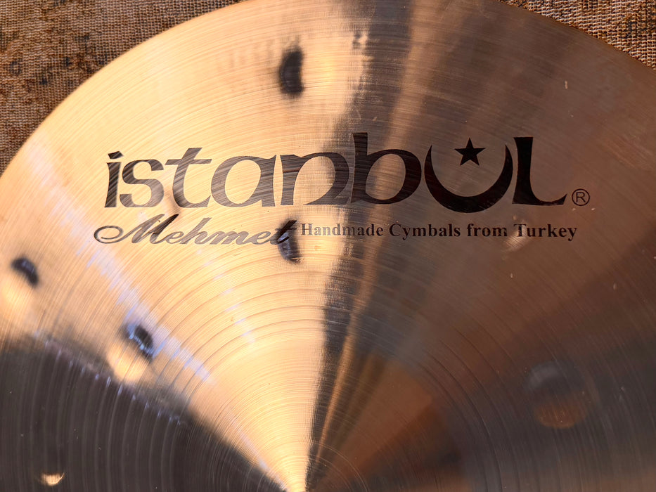 VERY DARK COMPLEX ISTANBUL Mehmet Hamer 16” CRASH 964 g PERFECT! Opens Quick Fast Decay!