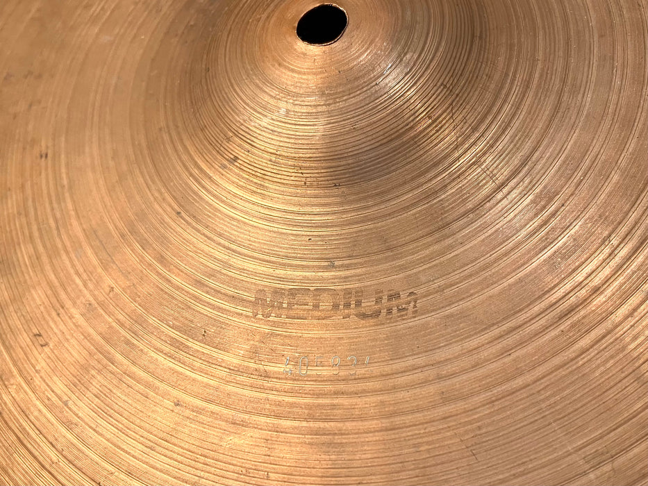 RARE 1974 Vintage Paiste 2002 18” STAMPED MEDIUM 1472 g BONHAM! EARLY 2002