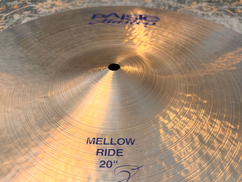 Paiste MASTERS BLUEBIRD MELLOW Ride 20” 2235 g CLEAN! Light Dark Complex! Don’t Pay $650!