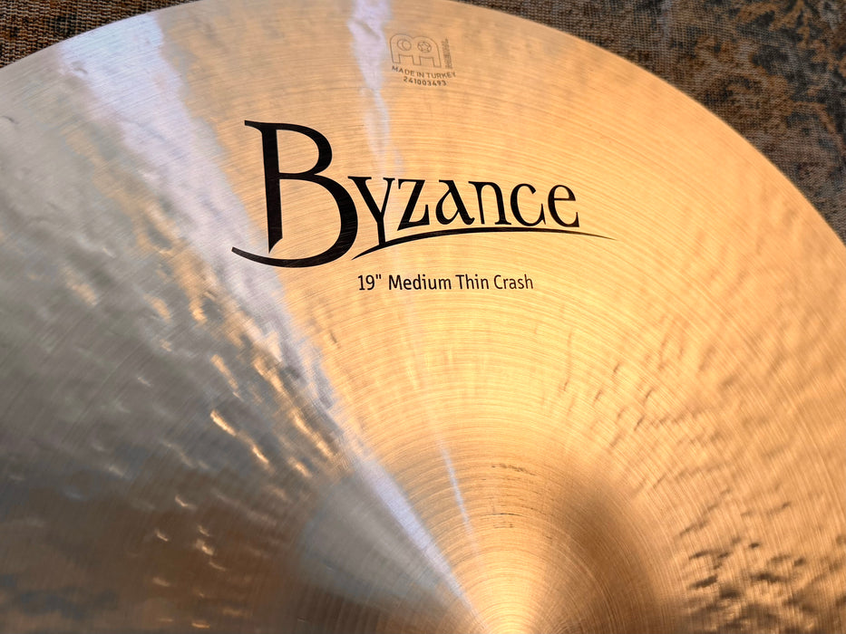 Meinl BYZANCE Medium Thin Crash 19” 1664 g PERFECT DARK