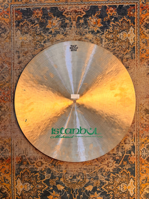 ISTANBUL Mehmet HORACIO EL NEGRO FLAT RIDE 22” Sizzle Immaculate! Stunning! Controlled! Ultra Mellow! 2418 g