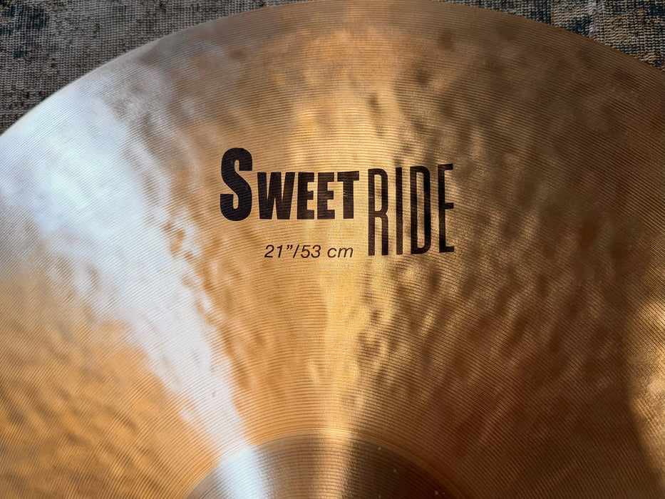 Zildjian K Sweet Ride 21” 2333 g PERFECT Condition! DARK! Great Definition! Versatile! Don’t PAY $565 For A Guess!!