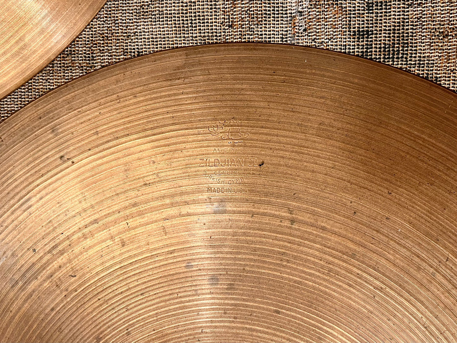 PAPER THIN 1950s Vintage Zildjian 14” Hihats 784 820 g LIGHT WHISPY! COMPLEX! Responsive