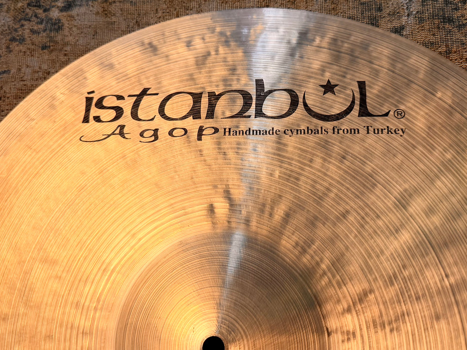 ISTANBUL AGOP Traditional DARK Crash 19” 1617 g CLEAN! Golden Glowing Dark! FULL!