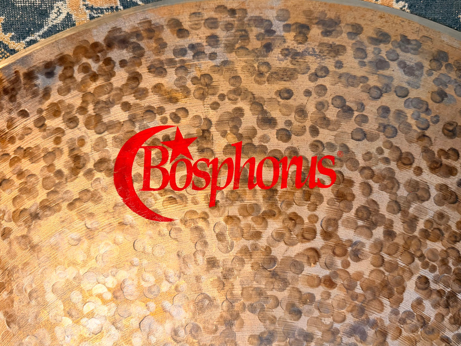 28” of JOY! RARE Bosphorus 28” Ride 4426 g TURK Style Unlathed Raw! Absolutely INCREDIBLE! Mint!