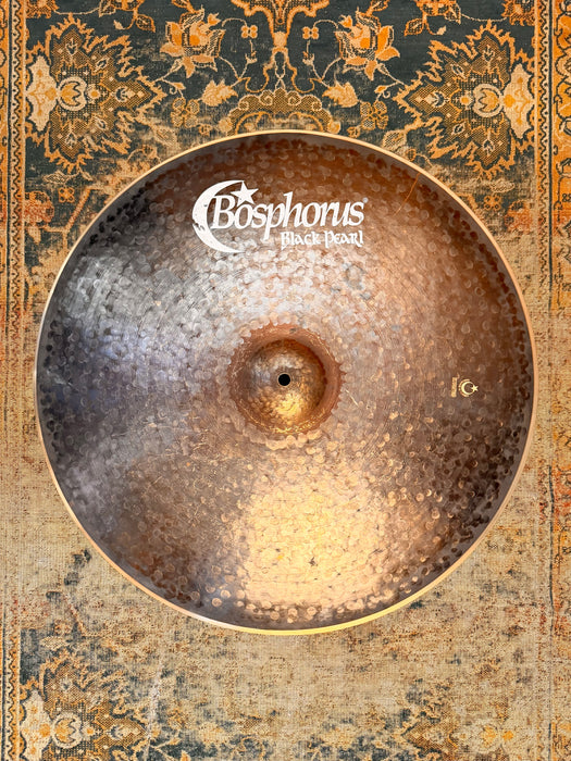 Bosphorus Black Pearl Ride 22” Crash Only 2018 g Dry Papery Light! Smooth Mellow! PERFECT