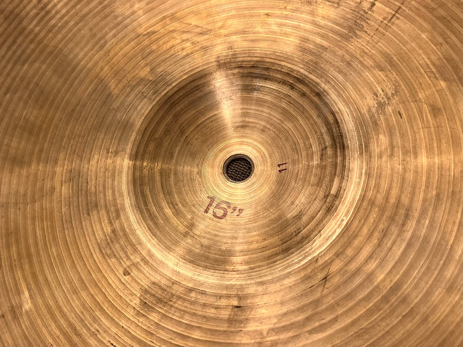 RARE Vintage Paiste 602 CRASH 16” 1216 g Smooth CLEAN FAST