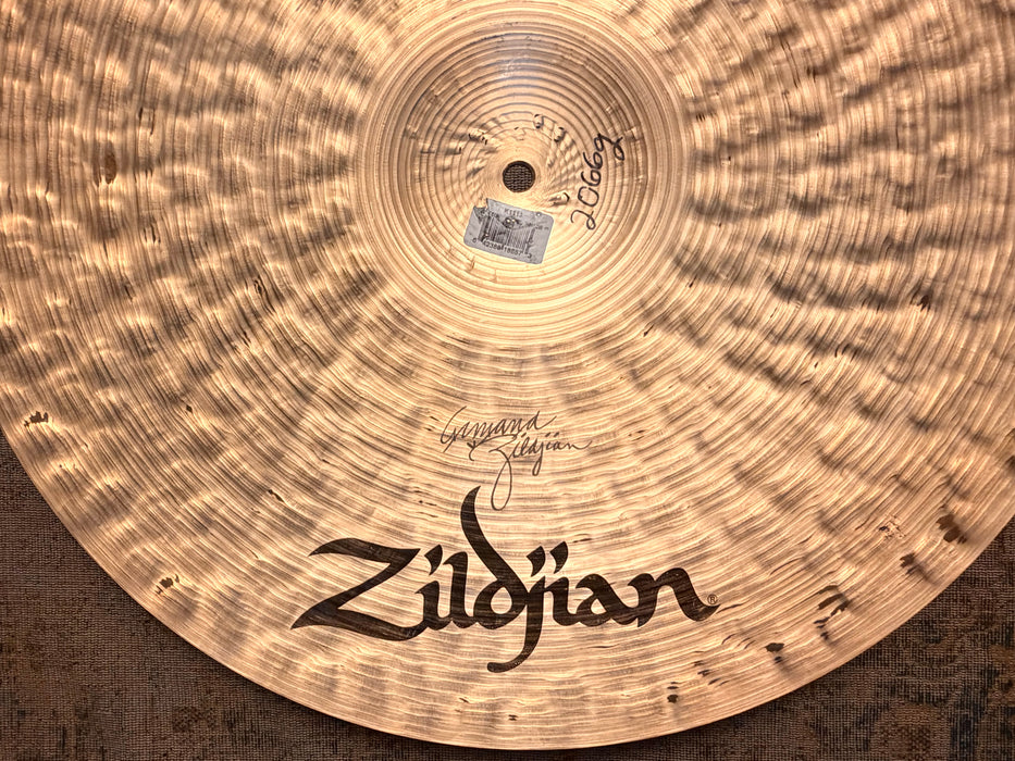 Zildjian K CONSTANTINOPLE Medium Thin LOW Ride 20” PERFECT COND! SEMI-DRY COMPLEX Crashable! 2066 g