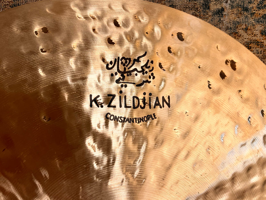 Zildjian K Constantinople Renaissance Ride 20” IMMACULATE! AMAZING ONE! Very DARK & EVEN! 1814 g