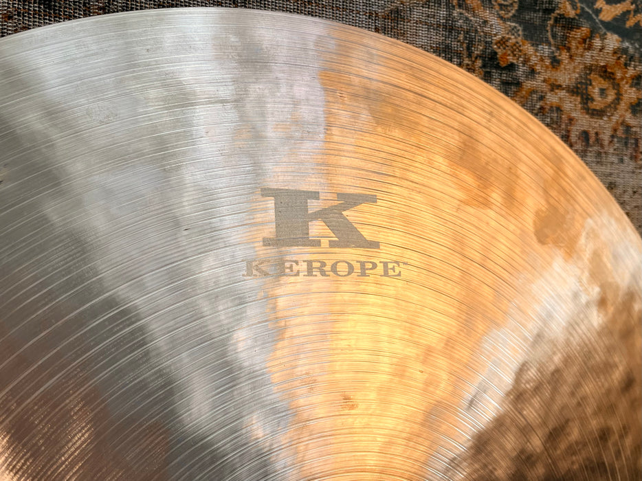 ZILDJIAN KEROPE Medium Thin Low Ride 20” Crash 1960 g IMMACULATE New Version! Beautifully Warm!