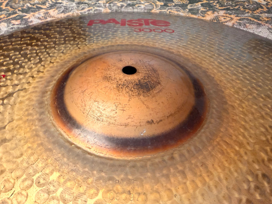 RARE PAISTE Red Label RUDE 3000 POWER RIDE at an AUSPICIOUS 3000 grams BEAUTY!