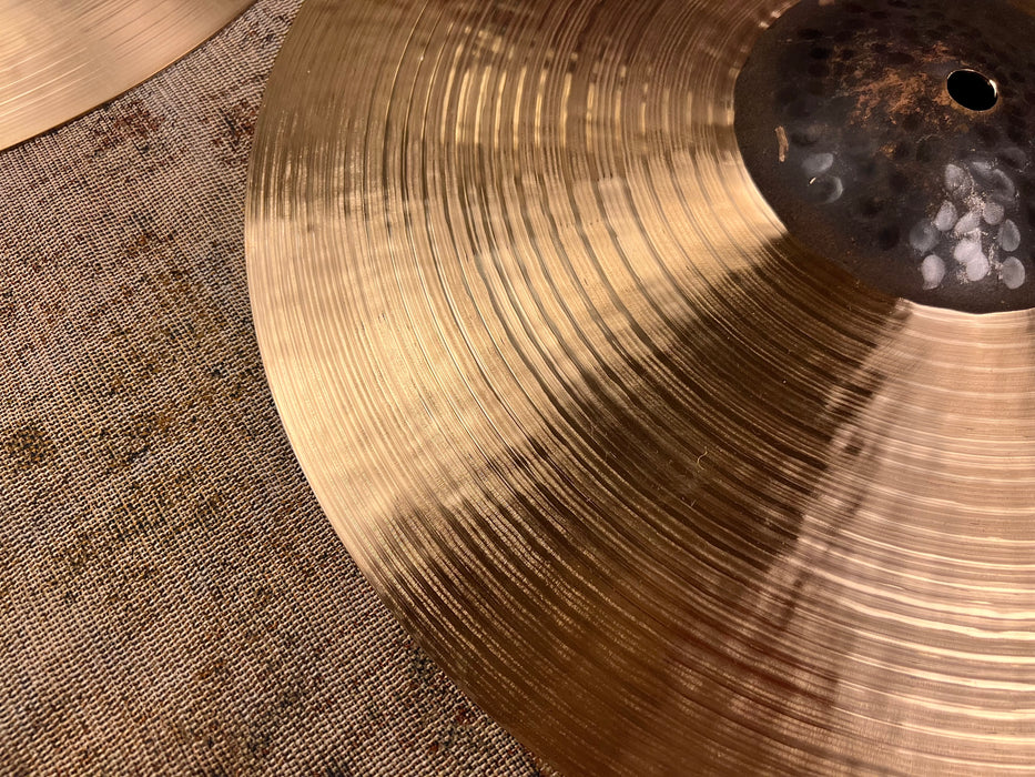 Rare 15” Sabian CRESCENT Hihats 1144 1517 g IMMACULATE Discontinued Don’t Pay $700