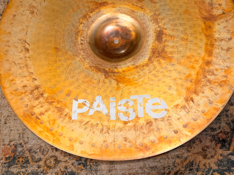 THE FAMOUS ORIGINAL 1981 Paiste RUDE Ride Crash 3181 g STEWART COPELAND! The SOUND!