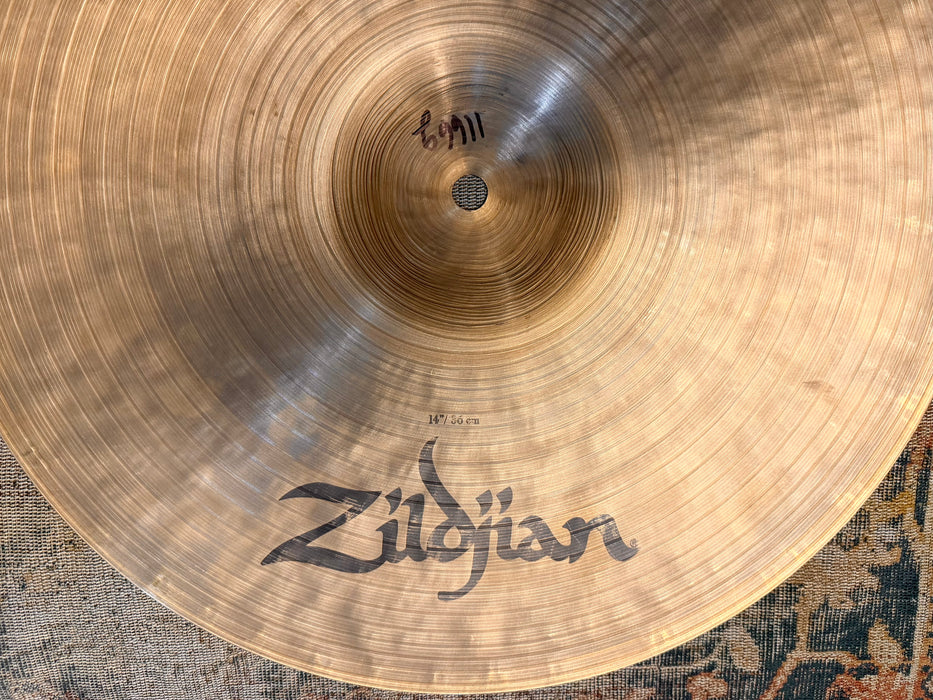 Rare Zildjian KEROPE Hihats 14” THIN 848 1166 g DEEP RICH Gorgeous! LIGHT COMPLEX! Discontinued!