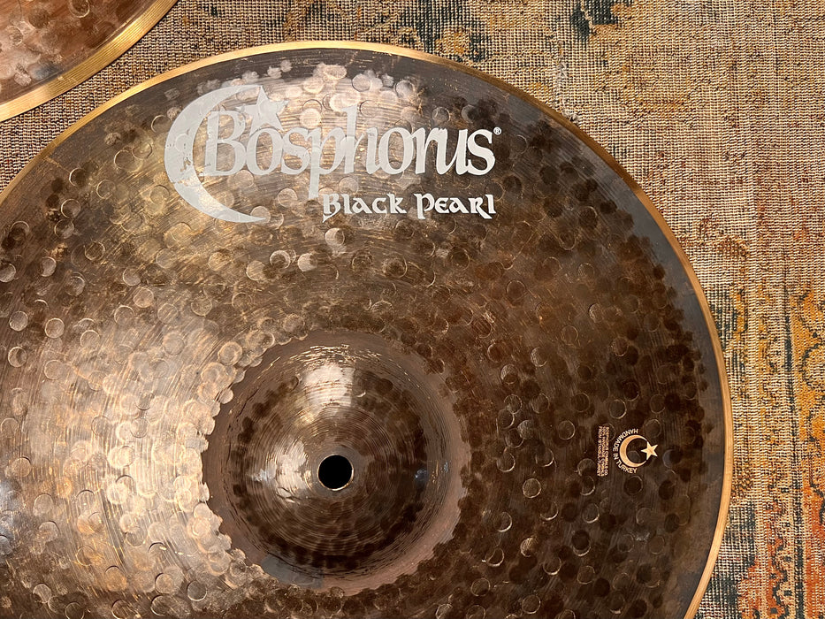 Dry Complex Bosphorus Black Pearl 14” Hihats 890 1098 g PERFECT More Refined Turk Tone